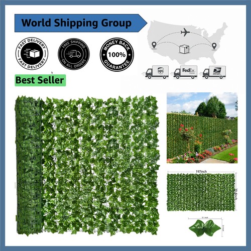 Realistic green ivy privacy - realistic,