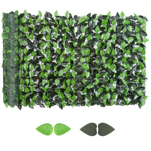 Outsunny artificial leaf hedge - outsunny,