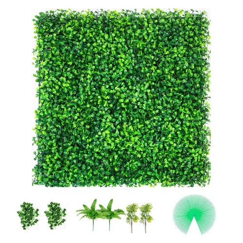 Artificial boxwood panels - panels,, 20