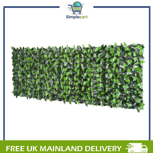Artificial leaf hedge screen - leaf,